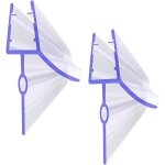 Joint bas de porte de douche 2x100cm en caoutchouc de remplacement profil hydrofuge dtanchit idal ...