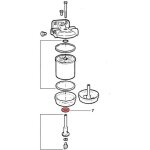 Joint caoutchouc filtre � gasoil 9918124 adaptable fiat (lot de 5)