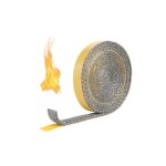 Joint de chemin�e autocollant 3 mm x 1 cm x 3 m pour plaque vitroc�ramique bande de raccordement de chemin�e ...