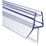 Joint d?�tanch�it� de douche - pzcc - 80 cm - pvc - verre 4 - 6 mm - protection anti - fuite - installation ...