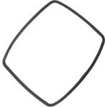 Joint de porte four cuisini�re 8090014021 arthur martin electrolux electrolux faure aeg zanussi arthur ...