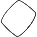 Joint de porte inférieur pour four aeg - electrolux - faure - zanussi - arthur martin 8090014021 Joint de porte inférieur pour four aeg - electrolux - faure - zanussi - arthur martin 8090014021