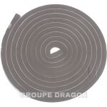 Joint de tour de plaque - rosieres - rf6184mpn - dimension 5x6x2200 - gris - table de cuisson