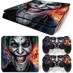 Joker ps4 slim vinyle peau dcalque couverture pour sony playstation 4 slim ps4 console autocollant
