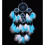Attrape - rves jolie - capteur de rves ornement suspendu - bleu et blanc - chambre enfant - 19. 69 ...