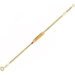 Jouailla - bracelet identit or 750 - 1000e - bb