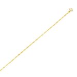 Jouailla - chaine de cou or 750 - 1000e