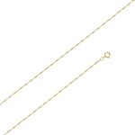 Jouailla - cha�ne or jaune 375 - 1000e - maille s. . .