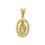 Jouailla - mdaille miraculeuse en or 750 - 1000 petit modle (305029)