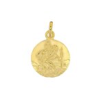 Jouailla - m�daille ronde saint - christophe en plaqu� or (3260228)