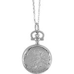 Jouailla - montre pendentif - argente