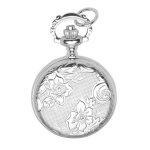 Jouailla - montre pendentif - argente