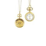 Jouailla - montre pendentif - dor�e
