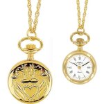 Jouailla - montre pendentif dorée pour femme Jouailla - montre pendentif dorée pour femme