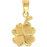 Jouailla - pendentif tr�fle � 4 feuilles en or 750 - 1000 (306072)