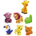 Jouet animaux de la savane - djeco - troopo - savana aille unique - mixte - a partir de 3 ans - coloris ...
