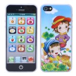 Jouet dapprentissage téléphone portable pour bébé et enfant - cya - blanc - batterie incluse Jouet dapprentissage téléphone portable pour bébé et enfant - cya - blanc - batterie incluse