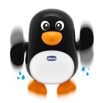 Jouet de bain - chicco - pingouin nageur - pour b�b� de 6 mois et plus - en plastique blanc