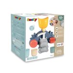Jouet de bain smoby little smoby hippo - toboggan et roues pour bb de 18 mois - bleu et vert