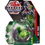 Coffret bakugan - pack neo trox : boule verte figurine - set evolutions serie 4 + 1 carte tigre