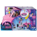 Vehicule de concert transformable barbie - voiture 4x4 et accessoires - rose violet - set jouet auto ...