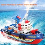 Jouet bateau de pompiers jouet navire jouets pour enfants - oll hb047 chaud