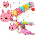 Jouet bebe 0 - 3 - 6 - 9 - 12 moisjouet en peluche chenille musicale jeux b�b� eveil 0 - 3 0 - 6 moiscadeau ...