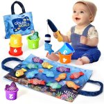 Jouet bebe 1 an montessori p�che a la ligne jeux pour enfant 6 - 12 18 moiseducatif jeu b�b�cadeau pour ...