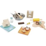 Jouet en bois et carton janod - mon atelier ptisserie - 19 accessoires