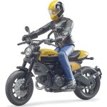 Jouet - bruder - moto ducati scrambler avec motard - extérieur - enfant - 4 ans Jouet - bruder - moto ducati scrambler avec motard - extérieur - enfant - 4 ans