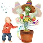 Jouet - cactus qui danse - fonction denregistrement - chansons - d�coration enfantine