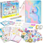 Jouet cadeau fille 4 5 6 7 8 9 10 11 ans scrapbooking carnet secret papeterie bricolage activites manuelles ...