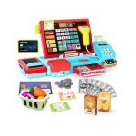 Jouet caisse enregistreuse pour enfants - caisse enregistreuse calculatrice relle jouet dapprentissage ...