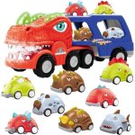 Jouet de camion pour enfant 2 ans v�hicules jouets avec sons et lumi�res - grand camion de transport ...