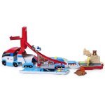 Jouet camion - paw patrol - pat patrouille 2 en 1 - m�tal - rouge - circuit inclus