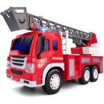 Jouet camion de pompier - zgeer - modle avec chelle rotative - lumires clignotantes - sons ralistes ...