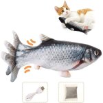 Jouet - yulinland - poisson électrique - charge usb - réaliste - avec cataire Jouet - yulinland - poisson électrique - charge usb - réaliste - avec cataire