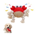 Jouet pour chien - jouet intelligent - crabe - indestructible - velours côtelé - grand chien Jouet pour chien - jouet intelligent - crabe - indestructible - velours côtelé - grand chien