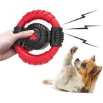 Jouets pour chiensindestructible jouet kong pour chien qui sonne jouet pour chien en forme de volant ...