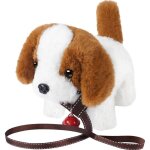 Jouet pour chien en peluche chien interactif electronique pour chiot jouet pour chien qui secouer queue ...
