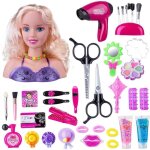 Jouet de coiffure - basic - t�te � coiffer basic - 35 accessoires - pour filles - � partir de 4 ans