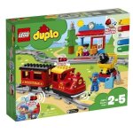 Jouet de construction - lego - ma ville 10874 le train � vapeur - 59 pi�ces - gar�on - 2 ans et plus