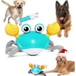 Jouet interactif pour chien - crabe - mouvement lat�ral - rechargeable usb - sons amusants