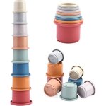 Jouet cube empilable8pcs montessori tasses à empiler bébés jouets dactivité et de développementcadeaux ... Jouet cube empilable8pcs montessori tasses à empiler bébés jouets dactivité et de développementcadeaux ...