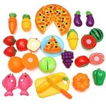 Jouet de cuisine en plastique - 24 pi�ces - coupe de fruits - pour enfants