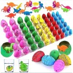 Jouet dclosion d?ufs de dinosaure - amoune - lot de 60 ?ufs - jouet ducatif pour enfant