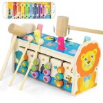 Jouet déveil - zgeer - xylophone bebe - 4 en 1 - puzzle animaux - jeu didentification danimaux Jouet déveil - zgeer - xylophone bebe - 4 en 1 - puzzle animaux - jeu didentification danimaux