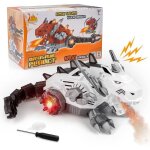 Jouet dinosaur cars apporte du rugissement et du feu des lumires led de la musique pour les garons ...