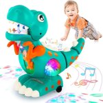 Jouet dinosaure - bump and go - lumi�re et musique - pour enfants 3 - 4 ans - mixte