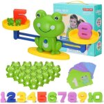 Jouet �ducatifs math�matique montessori apprentissage math de balance jeu grenouille bloc et cartes de ...